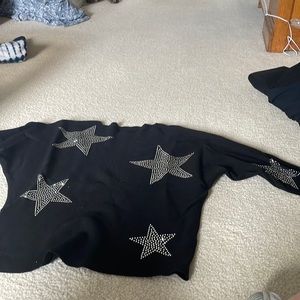 Black star sweater